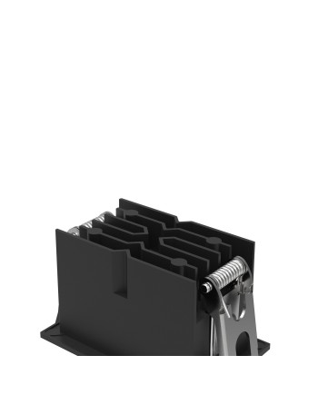 BLAU * FOCO EMPOTRAR 2L 6W  3000K NEGRO
